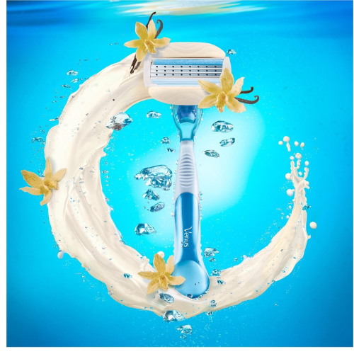 Gillette Venus Comfortglide Crème à la vanille + 1 lame de rasoir pour femme