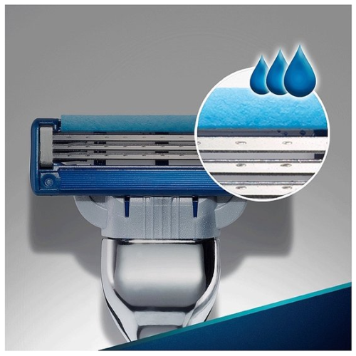 Lames de rasoir Gillette Mach 3 Turbo – Pour homme – Lot de 12