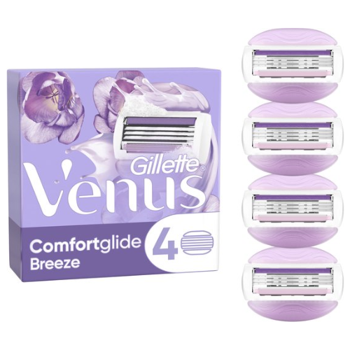 Gillette Venus Comfortglide Breeze - Pour un rasage en douceur - 4 lames de rechange