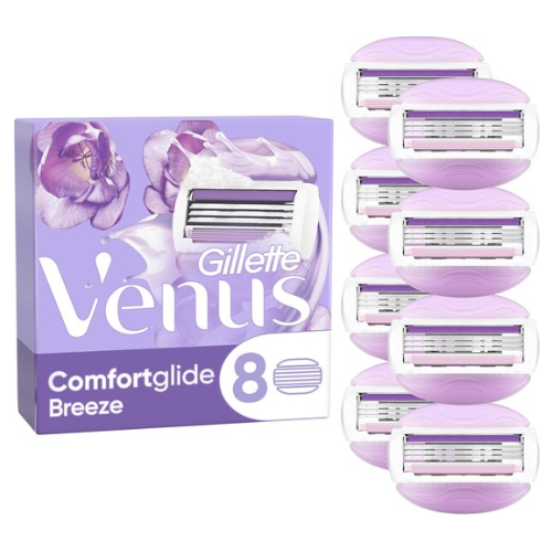 Lames de rasoir Gillette Venus Comfortglide Breeze pour femmes - 8 recharges
