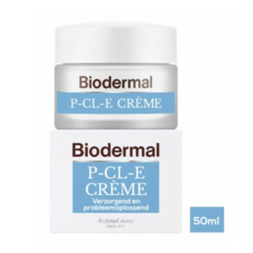 Crème Biodermal P-Cl-E - Crème de jour - Cette crème de jour soutient la capacité de récupération des peaux sèches - crème visage peau sèche - soin du visage - 50 ml