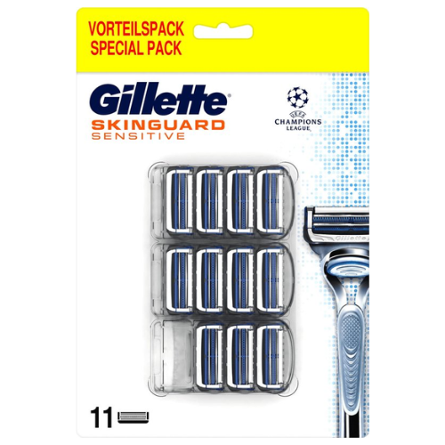 Lames de rasoir Gillette SkinGuard Sensitive pour hommes - 11 pièces