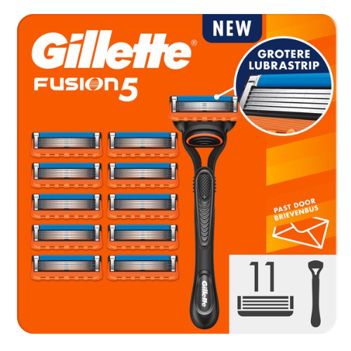 Rasoir Gillette Fusion 5-1 pour homme - 11 lames