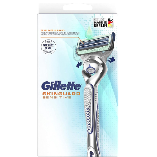 Gillette Skinguard Sensitive - Rasoir à l'aloe vera - 1 lame de rechange