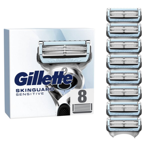 Lames de rasoir Gillette SkinGuard Sensitive pour hommes - Lot de 8