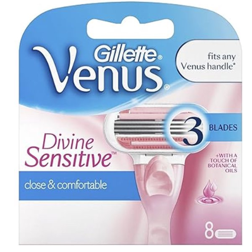 Lames de rasoir Gillette Venus Divine - Lot de 8