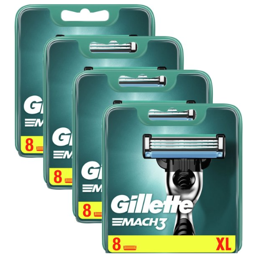 Gillette Mach3 - 32 pièces - Lames de rasoir