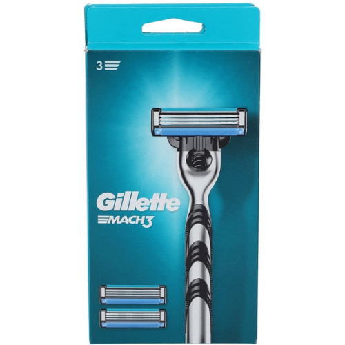 Lames de rasoir Gillette Mach3 - 3 lames