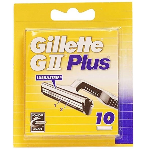 Lames de rasoir Gillette G2 Plus 10 pièces