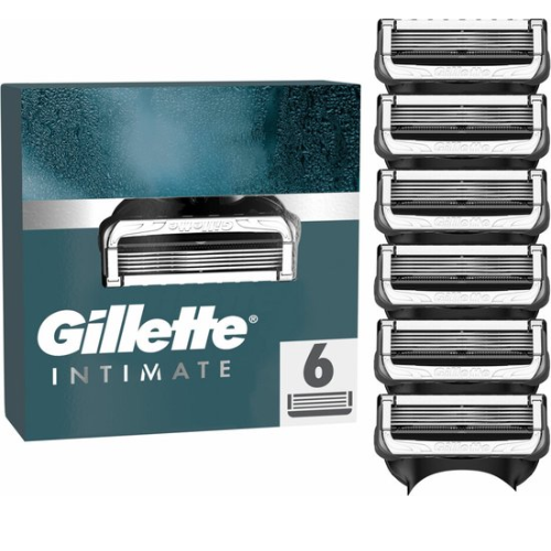 Gillette Intimate - Pour la zone intime - 6 lames de rasoir
