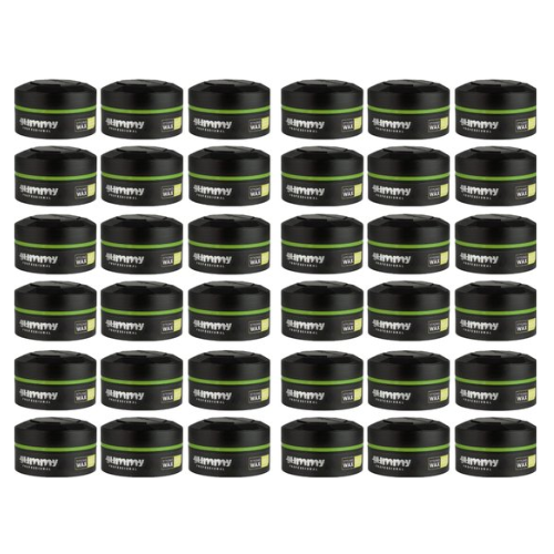 Gummy Styling Wax Matte Finish, 36 stuks
