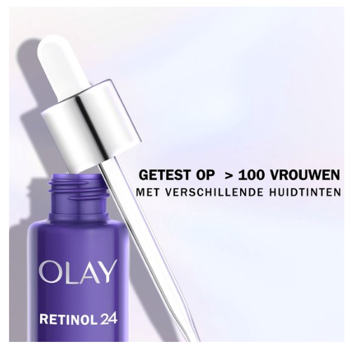 Olay Retinol 24 Nachtserum - Met Retinyl Propionaat - Maakt Glad, Vernieuwt en Hydrateert - 40 ml