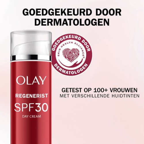 Olay Regenerist Dagcrème met SPF30 - Actief verstevigende hydraterende gezichtscrème - 50 ml