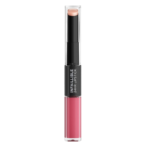 L'Oréal Paris Infaillible 24H Lipstick - Langhoudende 2-staps Lipstick met Vitamine E - 804 Metroproof Rose - Nude- - 5.7ml