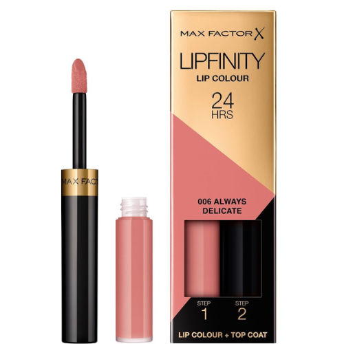 Max Factor Lipfinity Lip Colour Lippenstift  - 006 Always Delicate