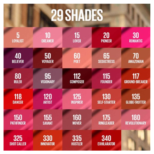Maybelline SuperStay Matte Ink Lipstick Birthday Collection Lippenstift - 400 Show Runner - 5 ml
