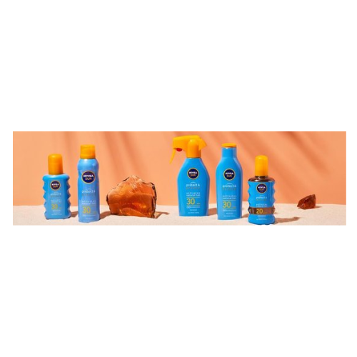 NIVEA SUN Protect & Bronze Zonnebrand Spray - SPF 20 - Zonnespray - Waterproof - Beschermt en stimuleert een bruine huid - Met pro-melanine extract - 200 ml