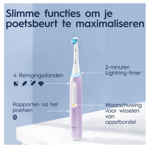 Oral-B iO 4N - Elektrische Tandenborstel - Lavendel