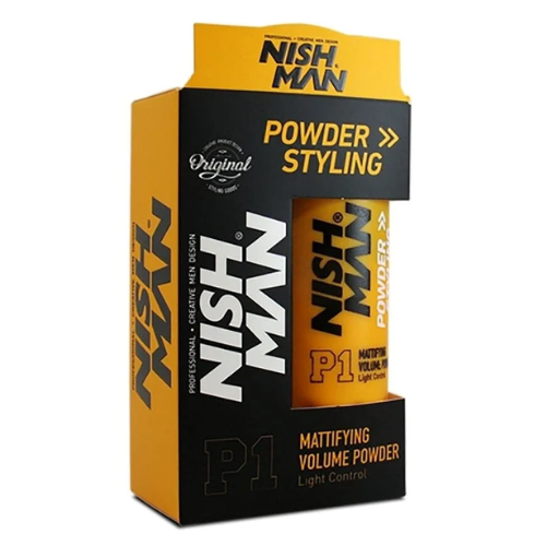 Poudre coiffante Nish Man 20 g - 12 pièces
