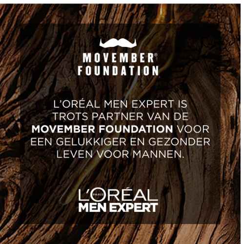 Huile à barbe Barber Club Men Expert de L'Oréal Paris pour barbe, moustache et visage - 30 ml - Édition limitée Movember