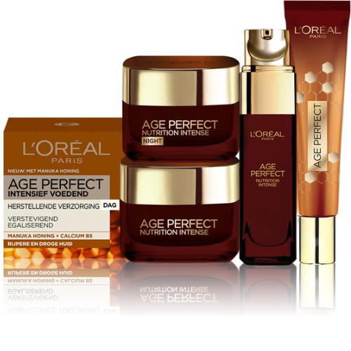 L'ORÉAL PARIS Crème de Nuit AGE PERFECT Extra Riche Miel de Manuka, 50 ml