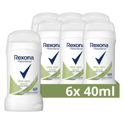 Rexona Women Anti-transpirant Stick - Calming Confidence - met MotionSense Technologie - 6 x 40 ml