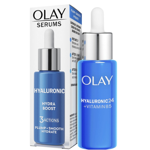 Olay Hyaluronic Serum - Met Niacinamide en Vit B5 - Hydrateert & Maakt De Huid Voller En Glad - 40 ml