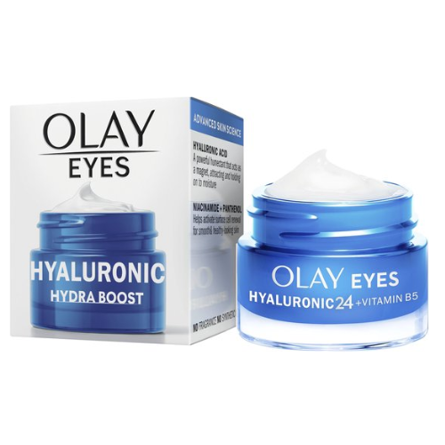 Olay Hyaluronic Oogcrème Met Niacinamide + Vit B5 - Hydrateert & Maakt De Huid Voller En Glad - 15ml