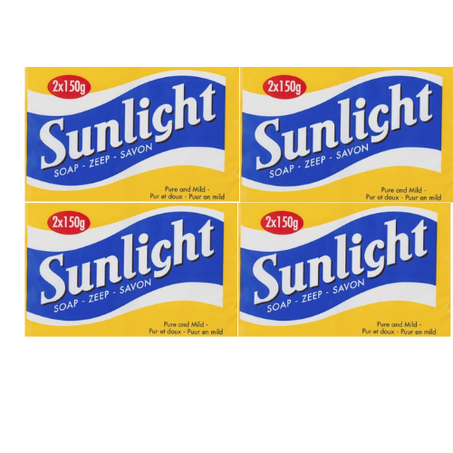 Sunlight huishoudzeep - 2x 150 gram- voordeelverpakking 4pakjes