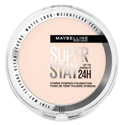 Maybelline New York - SuperStay 24H Hybrid Powder Foundation - 03 - Langhoudende Poeder Foundation