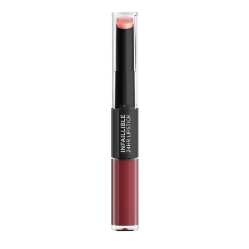L'Oréal Paris Infaillible 24H Lipstick - Langhoudende 2-staps Lipstick met Vitamine E - 502 Red To Stay - Rood - 5.7ml