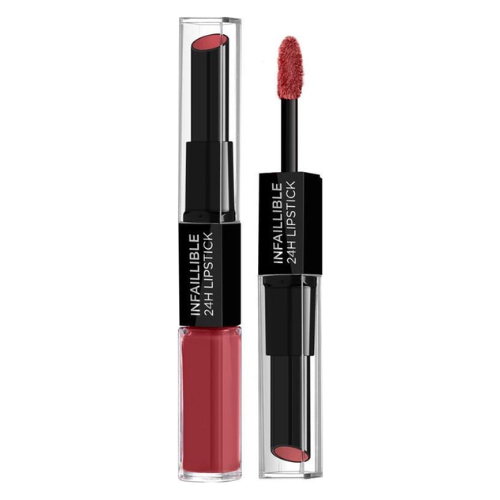 L'Oréal Paris - Infaillible 24H Lipstick - 805 Wine Stain - Nude - Langhoudende, Verzorgende Lippenstift - 5 ml