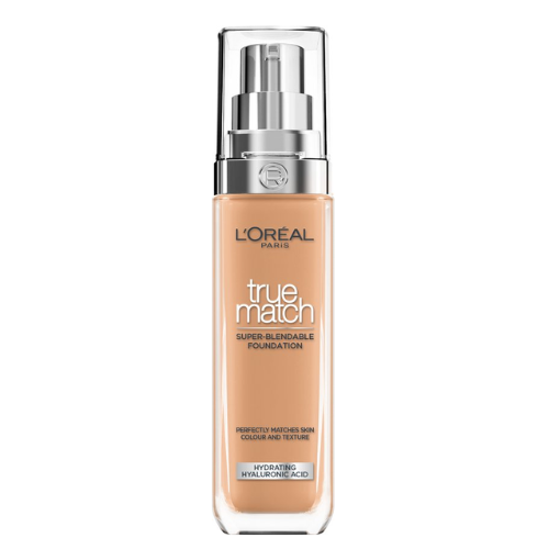 L’Oréal Paris True Match Foundation - 7D/W - Natuurlijk Dekkende Foundation met Hyaluronzuur - 30ml - Vegan