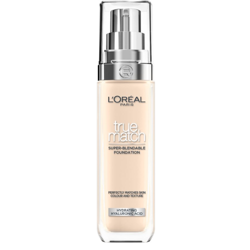 L’Oréal Paris True Match Foundation - 1R/C - Natuurlijk Dekkende Foundation met Hyaluronzuur  - 30ml - Vegan