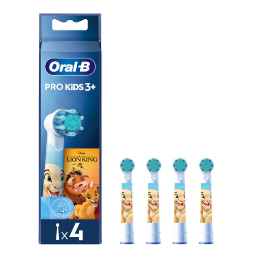 Brossettes Oral-B Pro Kids – Avec Disney Le Roi Lion – Lot de 4