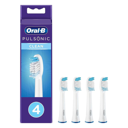 Oral-B Pulsonic SR32-4 - Brossettes de rechange - 4 pièces - Blanc