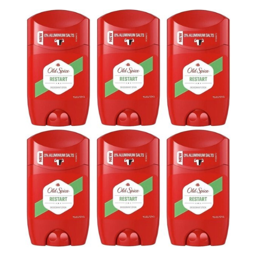 Déo Stick Restart Old Spice - Pack économique 6 x 50 ml