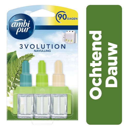Recharge pour désodorisant électrique Ambi Pur 3Volution, rosée du matin