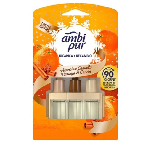 Recharges Ambi Pur 3Volution Orange &amp; Cannelle 20 ml
