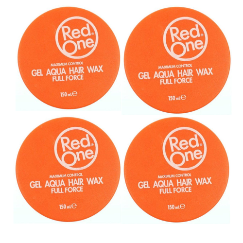 Cire capillaire RedOne – Cire capillaire Aqua Orange – 4 x 150 ml 