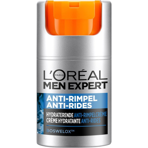 Crème de jour anti-rides L'Oréal Men Expert - 50 ml - Stop aux rides