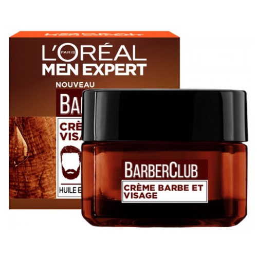 L'Oréal Paris Men Expert Barber Club Crème Barbe et Visage 50 ml