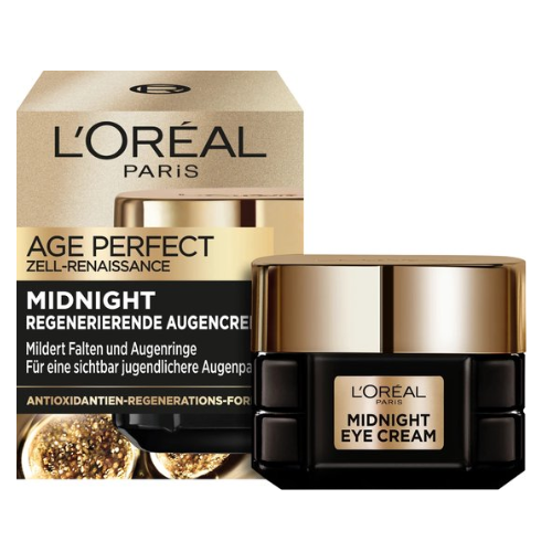 L'ORÉAL PARIS Crème Contour des Yeux Age Perfect Cell Renaissance Midnight, 15 ml