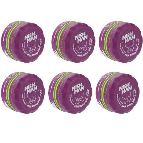 Cire coiffante Nishman 04 Ruby 6 pièces