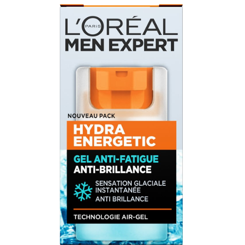 Gel hydratant énergisant L'Oréal Men Expert Hydra Energetic - pack économique - 6 x 50 ml