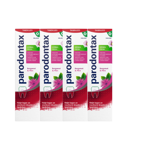 Dentifrice Parodontax Herbal Fresh - 4 x 75 ml