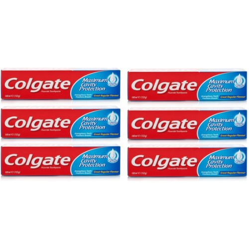 Colgate - Dentifrice - Protection maximale contre les caries - 6 x 100 ml