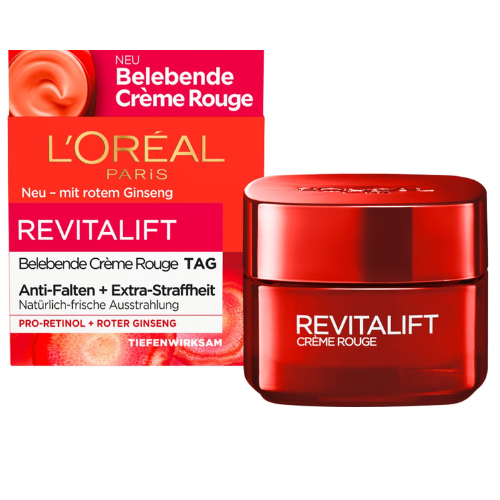 L'ORÉAL PARIS Crème de Jour Revitalift Crème Rouge, 50 ml