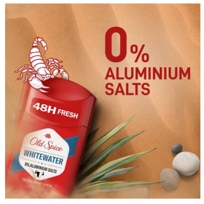Old Spice - Deodorant - Stick - Whitewater - 50ml