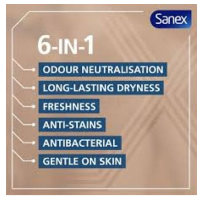 Sanex Deo Roller - Men Active Control - 50 ml